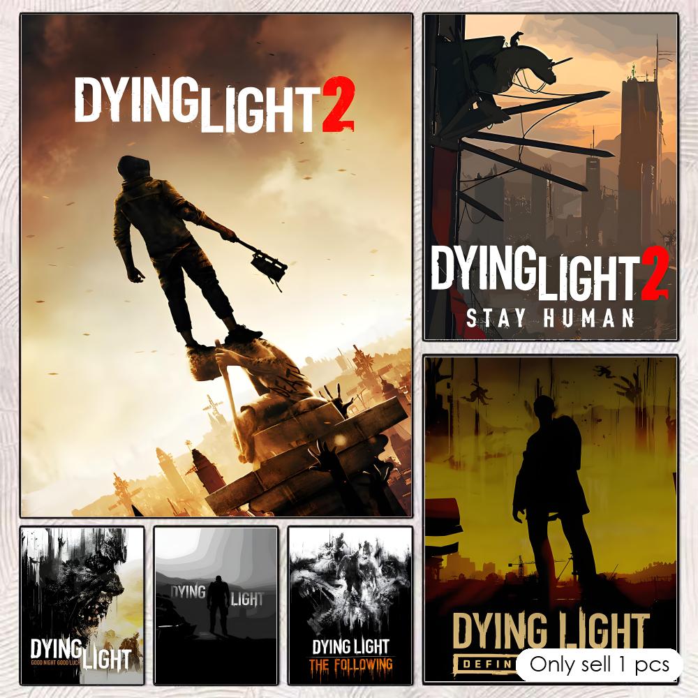 D-Dying L-LightS 포스터 HD 벽 장식 게 - Esports Gaming Lounge 리뷰 및 가격